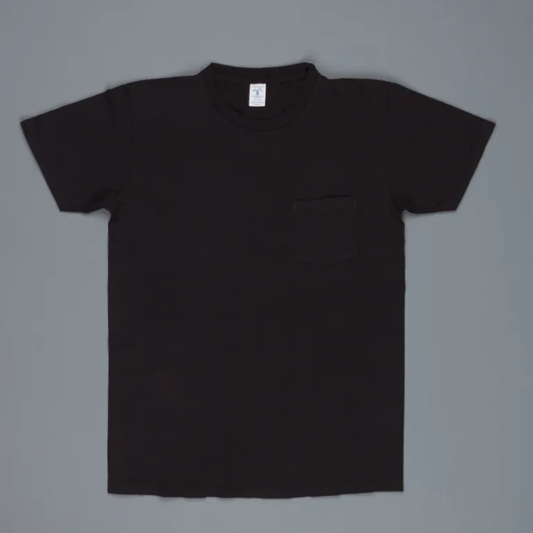 Velva Sheen 2-Pack Pocket Tee's Black