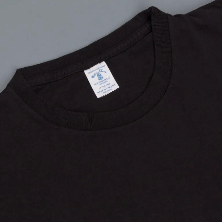 Velva Sheen 2-Pack Pocket Tee's Black