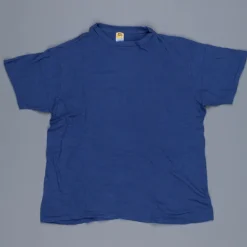 Velva Sheen Roll Tee in Blue