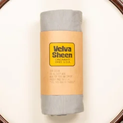 Velva Sheen Roll Tee in Grey