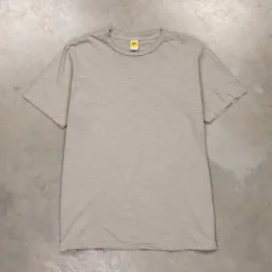 Velva Sheen Roll Tee in Grey