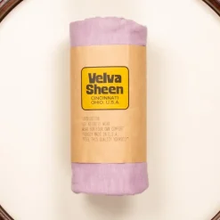Velva Sheen Roll Tee in Mauve