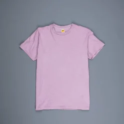 Velva Sheen Roll Tee in Mauve
