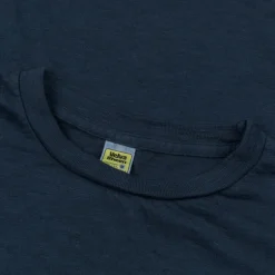 Velva Sheen Roll Tee in Navy