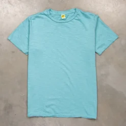 Velva Sheen Roll Tee in Seafoam