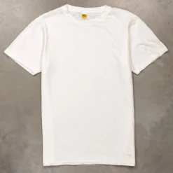 Velva Sheen Roll Tee in White