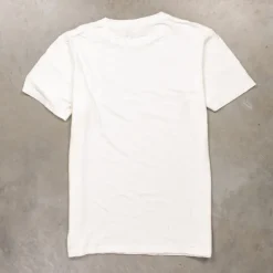 Velva Sheen Roll Tee in White