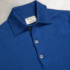William Lockie Birdseye Solid Merino Wool Polo Dearne