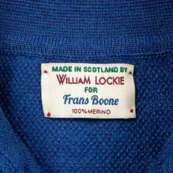 William Lockie Birdseye Solid Merino Wool Polo Dearne