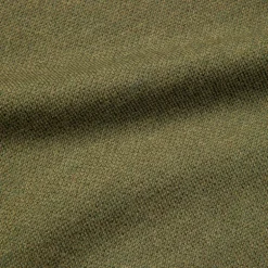 William Lockie Birdseye Solid Merino Wool Polo Olive