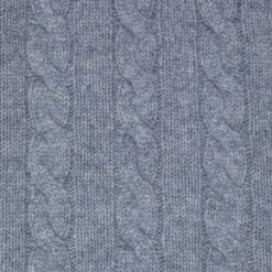 William Lockie Chirnside Cashmere Cable Crew Neck Flannel