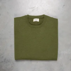 William Lockie Oxton Cashmere Crew Neck Loden