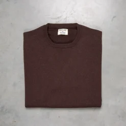 William Lockie Oxton Cashmere Crew Neck Ebony
