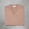 William Lockie Oxton Cashmere V-Neck Dormouse