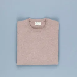 William Lockie Oxton Cashmere Crew Neck Dormouse