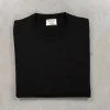 William Lockie Oxton Cashmere Crew Neck black