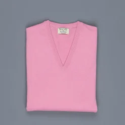 William Lockie Oxton Cashmere V-Neck Mhairi