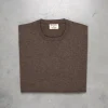 William Lockie Oxton Cashmere Crew Neck Pepperpot