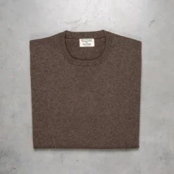 William Lockie Oxton Cashmere Crew Neck Pepperpot