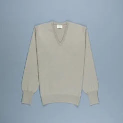 William Lockie Oxton Cashmere V-Neck Tankard