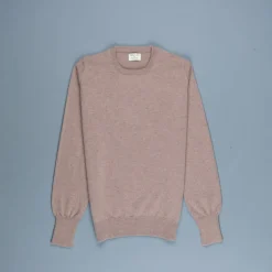 William Lockie Oxton Cashmere Crew Neck Dormouse