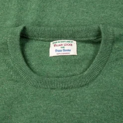 William Lockie Oxton Cashmere Crew Neck Serpentine