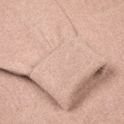 William Lockie Oxton Cashmere V-Neck Dormouse