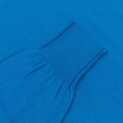 William Lockie Oxton Cashmere Crew Neck Airforce
