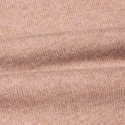 William Lockie Oxton Cashmere V-Neck Dormouse