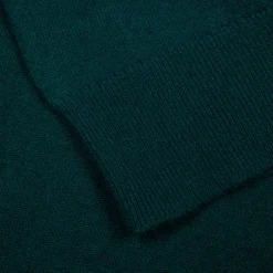 William Lockie Oxton Cashmere V-Neck Holly