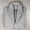 William Lockie Windsor Cashmere Shawl Cardigan Flannel