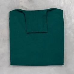 William Lockie x Frans Boone Oxton Cashmere Dolcevita Tartan Green