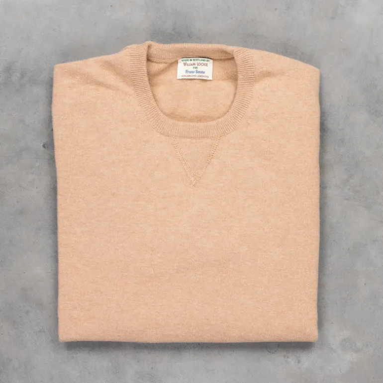 William Lockie x Frans Boone Super Geelong Vintage fit sweater Sandstorm