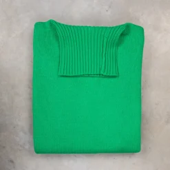 William Lockie x Frans Boone Inigo Baby Lambswool Roll Neck Green