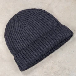 William Lockie x Frans Boone Royal Rib Cashmere Hat Astrakhan