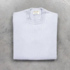 William Lockie x Frans Boone Nis Cashmere Crew Neck Titanium