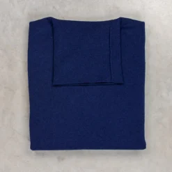 William Lockie x Frans Boone Super Geelong Roll Neck British Blue
