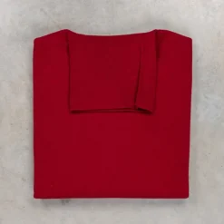 William Lockie x Frans Boone Super Geelong Roll Neck Claret