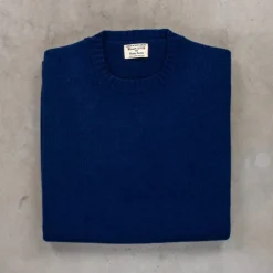 William Lockie x Frans Boone Inigo Baby Lambswool Crew Neck Inchiostro