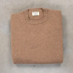 William Lockie x Frans Boone Inigo Baby Lambswool Crew Neck Berbero