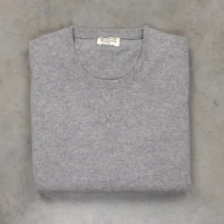 William Lockie x Frans Boone Odyssey Cash/Cotton Sweater Brume