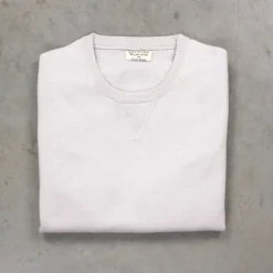 William Lockie x Frans Boone Odyssey Cash/Cotton Sweater Platinum
