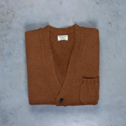 William Lockie x Frans Boone Alain 3-Pocket Cardigan Lambswool Spaniel
