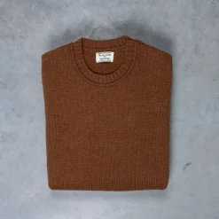 William Lockie x Frans Boone Alain Lambswool Crew Neck Spaniel