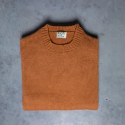 William Lockie x Frans Boone Nis Cashmere Crew Neck Toffee
