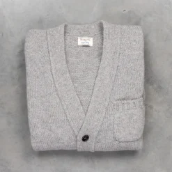 William Lockie x Frans Boone Alain 3-Pocket Cardigan Lambswool Flannel