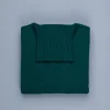 William Lockie x Frans Boone Tip Super Geelong Roll Neck Tartan Green