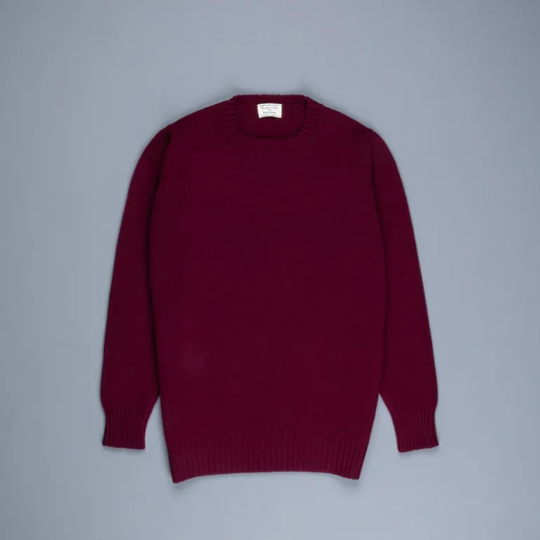 William Lockie x Frans Boone Tip Super Geelong Crew Neck Damson