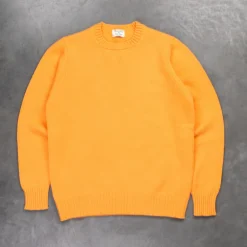 William Lockie x Frans Boone Nis Cashmere Crew Neck Cantaloupe