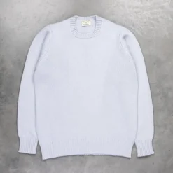 William Lockie x Frans Boone Nis Cashmere Crew Neck Titanium
